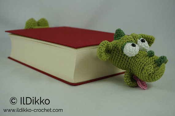 Dragon Bookmark Crochet Pattern Amigurumi PDF Pattern -   Crochet  bookmark pattern, Crochet bookmarks, Crochet bookmarks free patterns